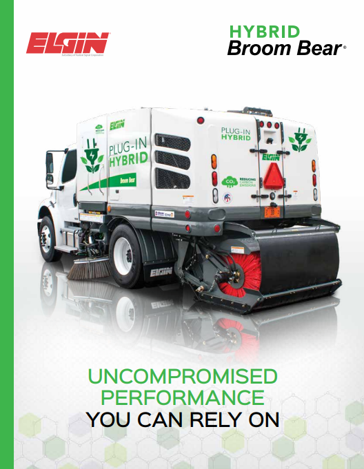 Plug-In Hybrid Electric Broom Bear Mechanical Street Sweeper Plug-In Hybrid Electric Broom Bear Mechanical Street Sweeper